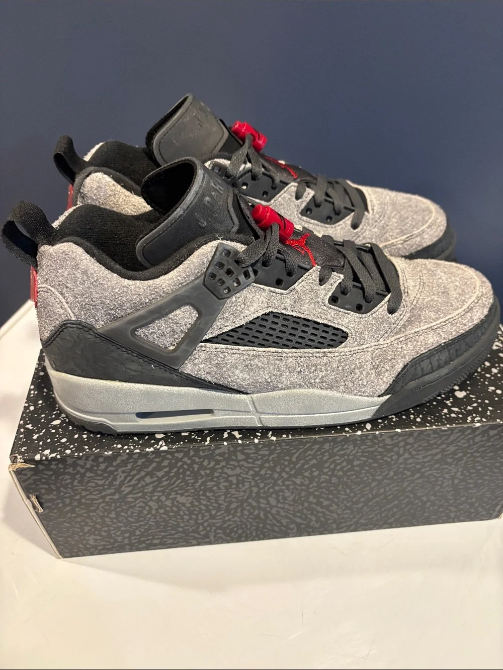 Nike Air Jordan Spizike Low 'Anthracite Gym Red